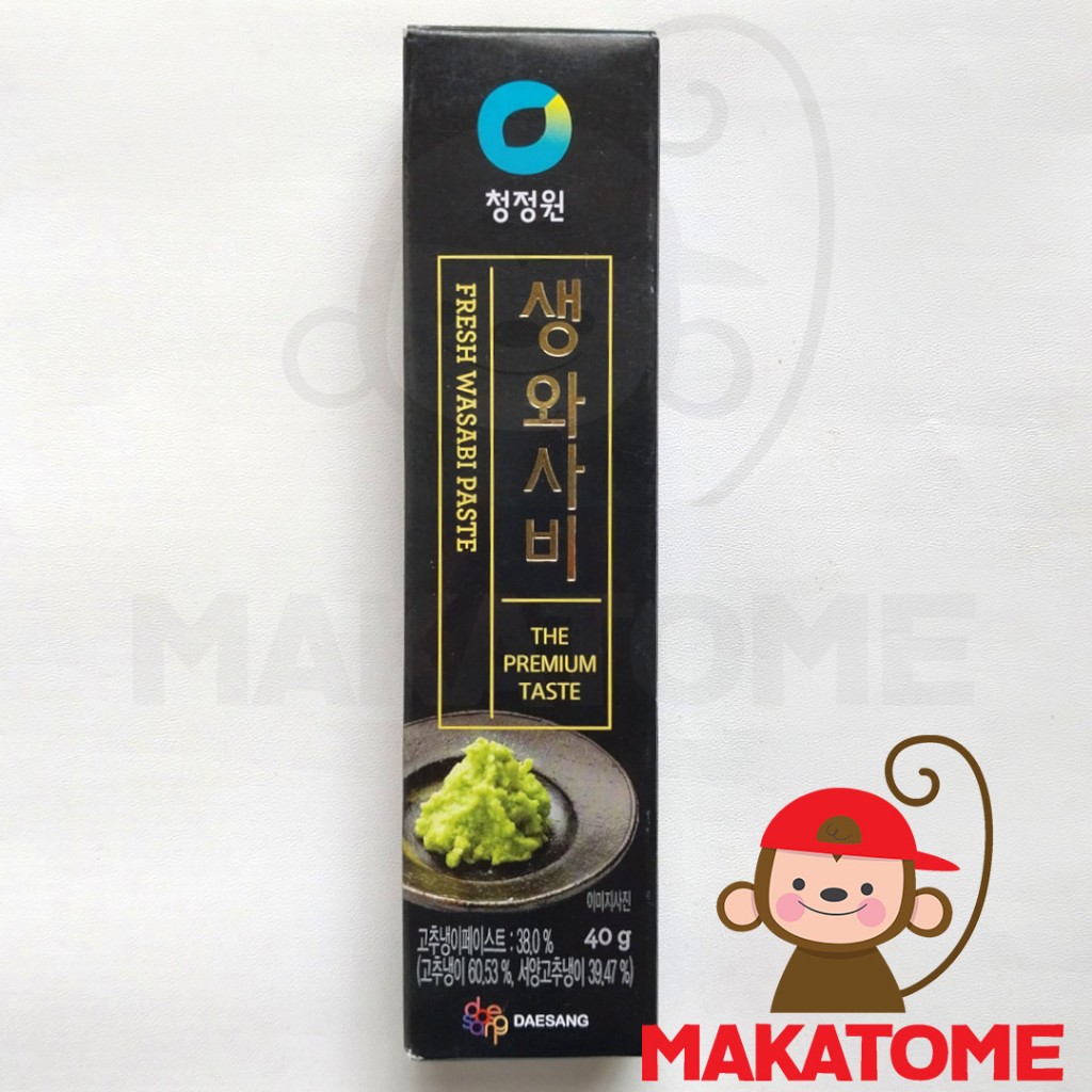

Chung Jung One Fresh Real Wasabi Paste The Premium taste 40g - Original Korea 40 gr gram asli dari tanaman wasabi sushi sashimi korean