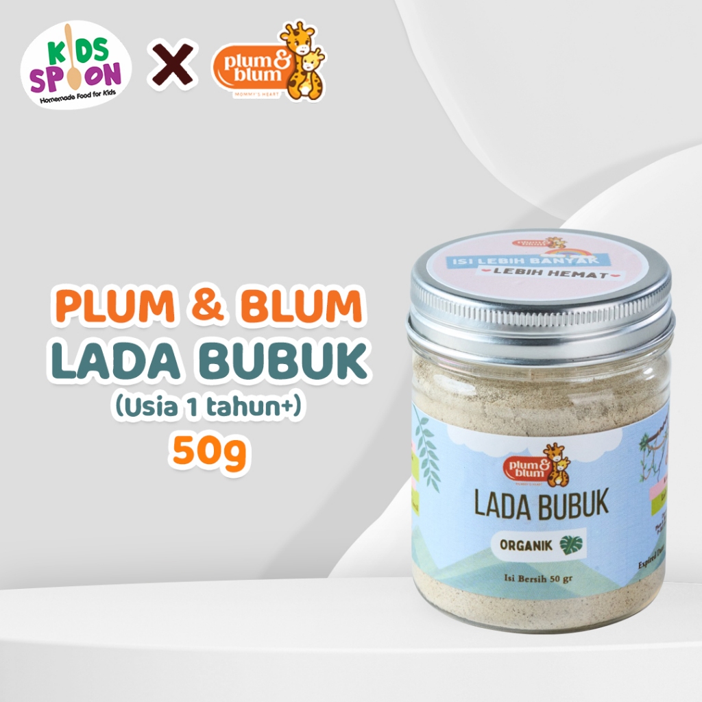 

Plum & Blum Lada Putih Bubuk (White Pepper Powder) 60gr