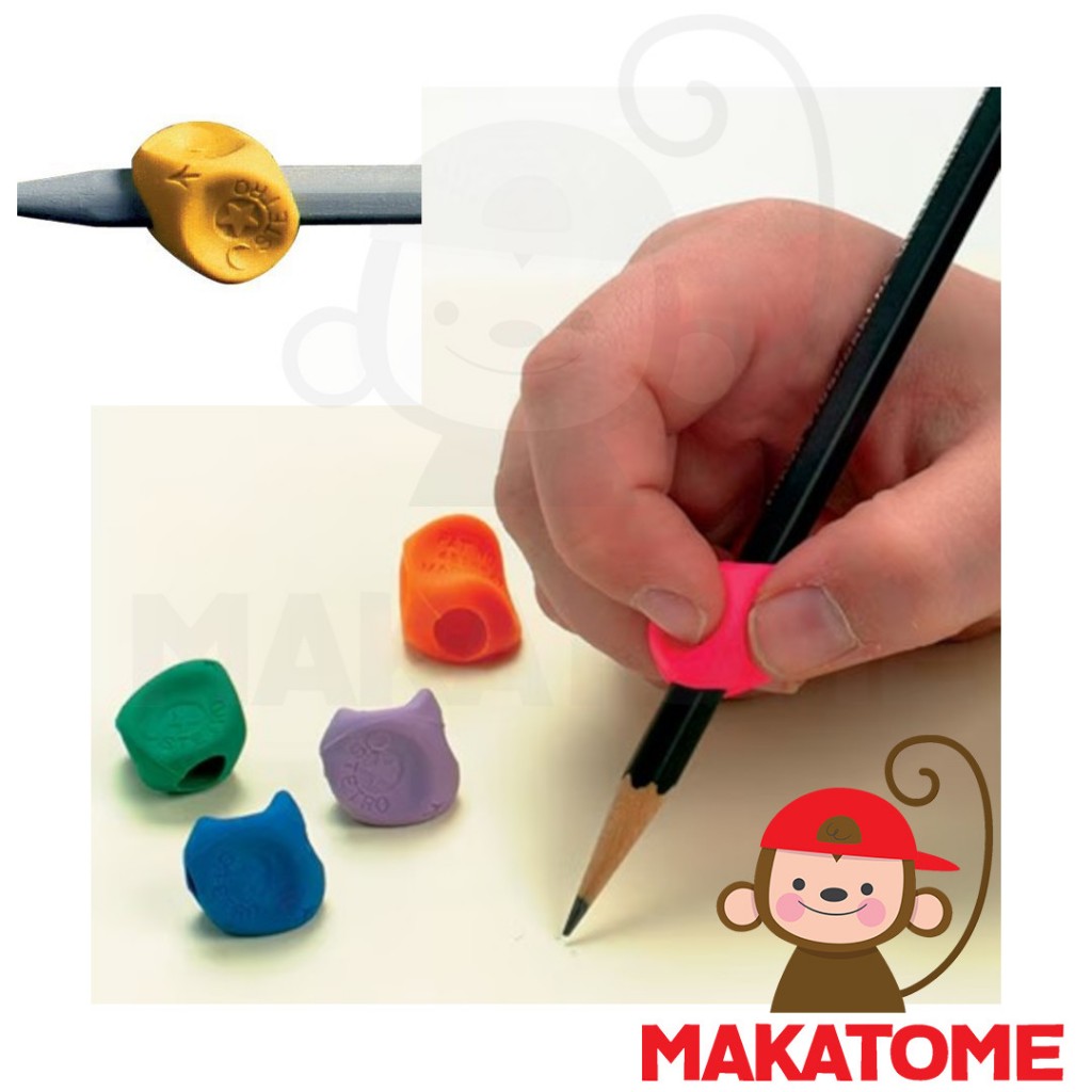 

Stetro Pencil Grip - warna warni belajar pegang pencil anak kid kids original holder TK SD