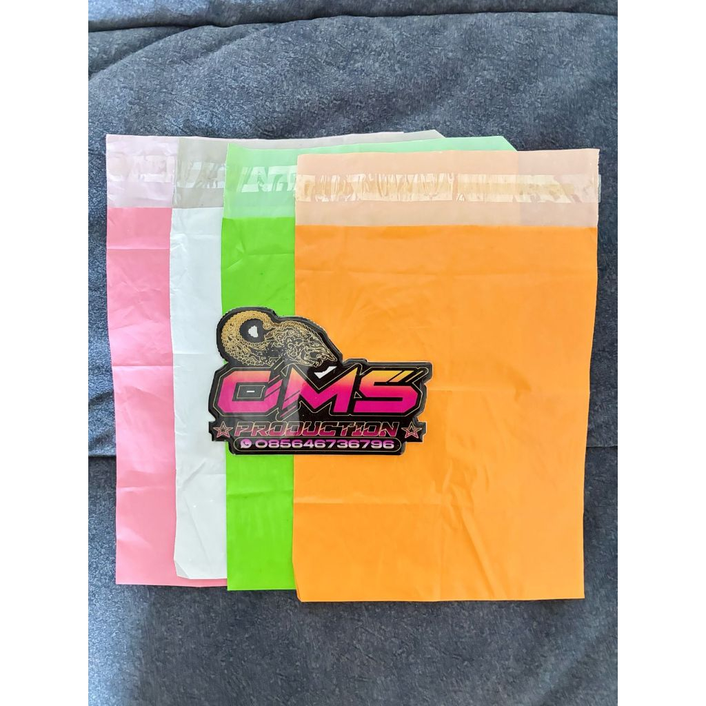 

PLASTIK POLIMAILER CUSTOM DESAIN TERMURAH/BISA REQUEST DESAIN/PLASTIK LEM