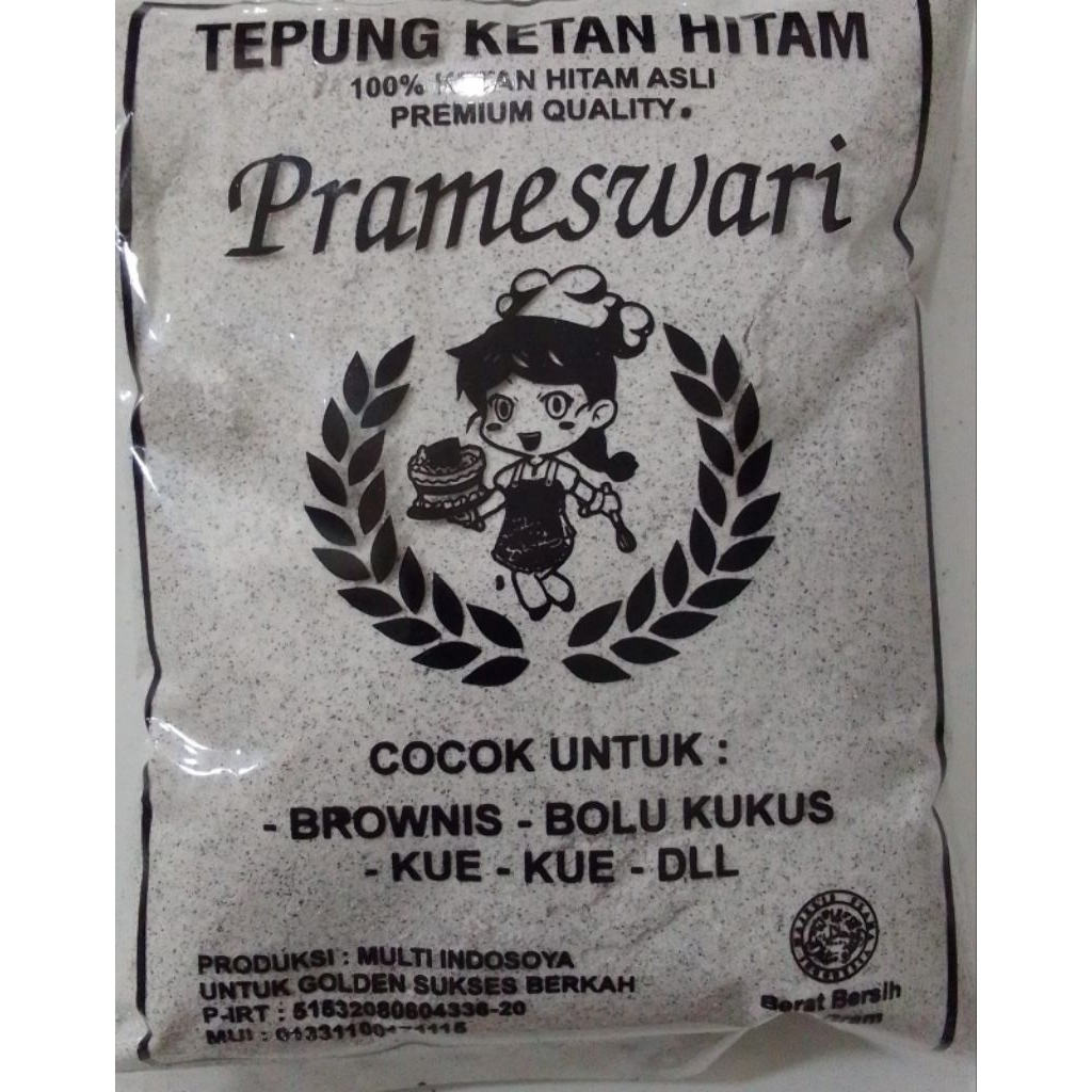 

Tepung Ketan Hitam Prameswari 250gr