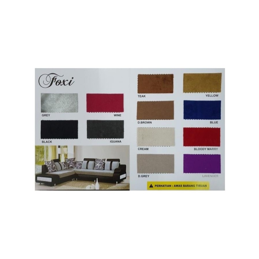 KAIN SOFA BLUDRU FOXY