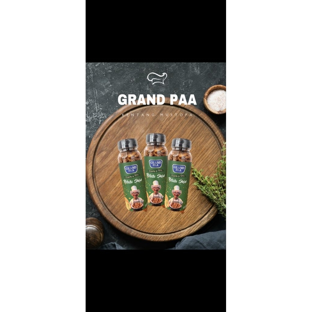 

GRAND PAA – Kentang Mustofa (Potato Skin Crunchy & Spicy)