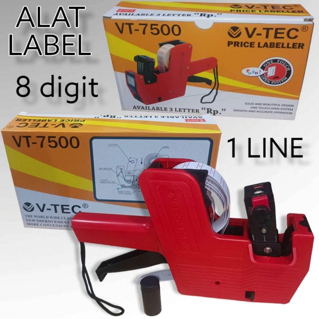 

Alat Label Harga 1 Line / Price Labeller / Price Label 7500 8 Digit