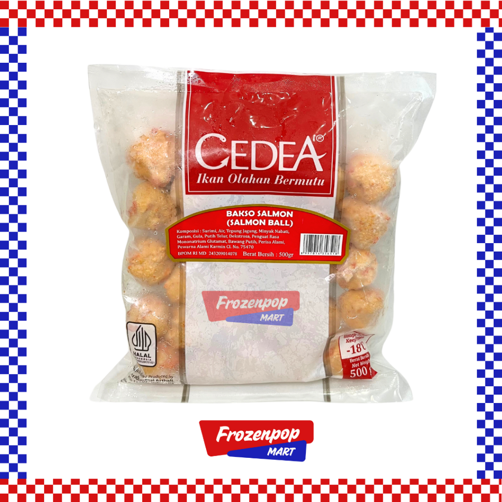 

Cedea Bola Salmon (Salmon Ball) 500gr [INSTANT MALANG]