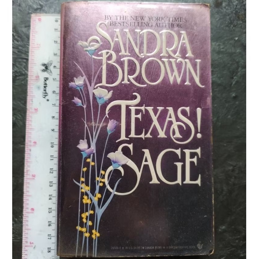 Buku Novel import bekas Texas Sage by Sandra Brown