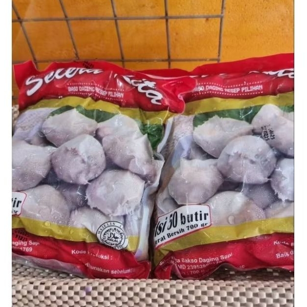 

Selera Kita Bakso Daging Resep Pilihan Berat 700gr Isi 50 Butir Makanan Tradisional