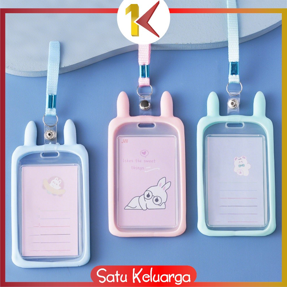 

SK-C324 Name Tag ID Card Holder Gantungan Kartu Nama Atau Panitia Motif Kartun / Tali ID Card Nama / Gantungan Tali Kartu Akses Kantor MRT Busway Lanyard