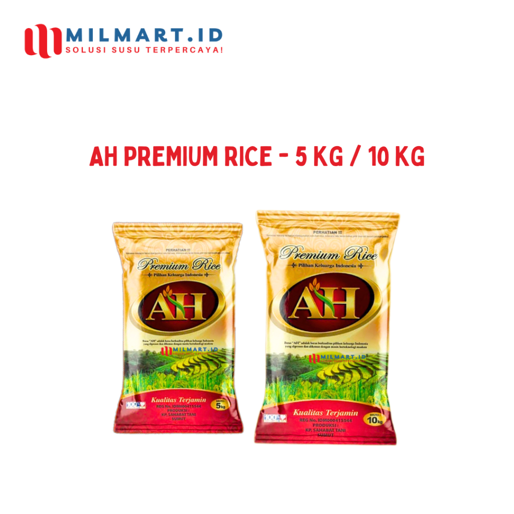 

[INSTANT/SAMEDAY] BERAS AH PREMIUM RICE 5KG/10KG BERAS PUTIH