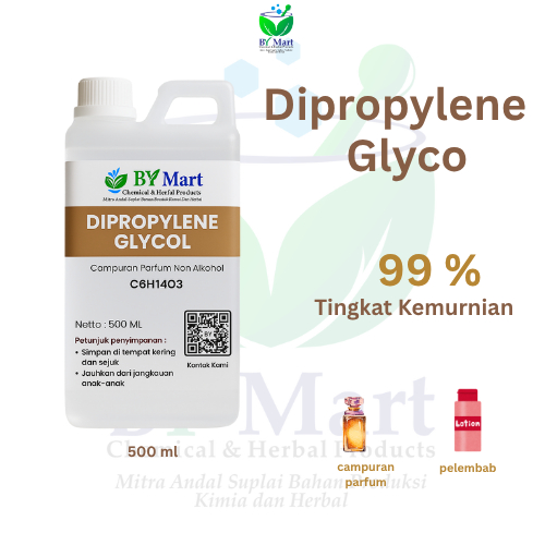 BY KIMIA & HERBAL - DPG / Dipropylene Glycol / Campuran Parfum Non Alkohol