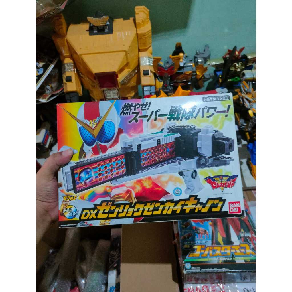 Mainan Megazord DX Zenryoku Zenkai Cannon Zenkaiger