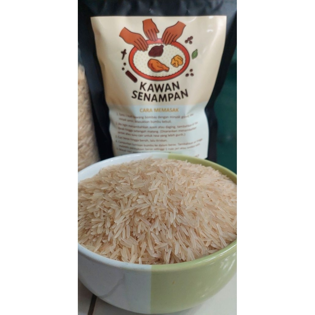 

Beras Basmati Khumaira 1kg repack Kawan Senampan