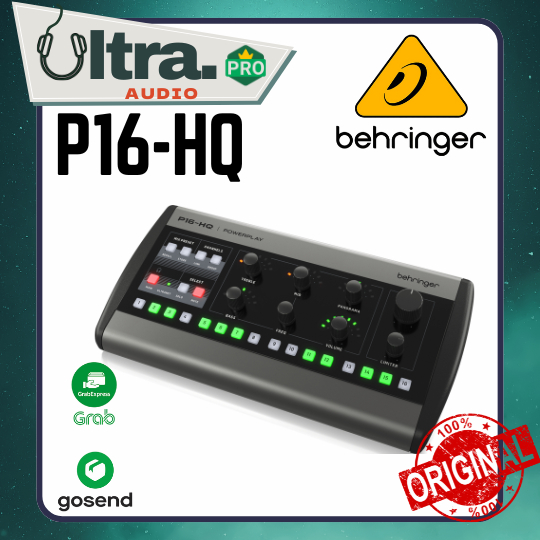 Behringer Powerplay P16-HQ P16HQ 16-channel Digital Personal Mixer