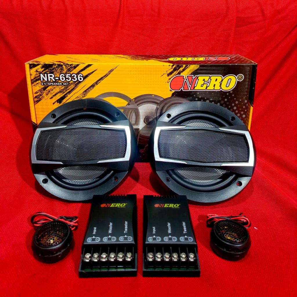Speaker Split Nero NR 6536 New .6,5 inch Speaker Split Nero