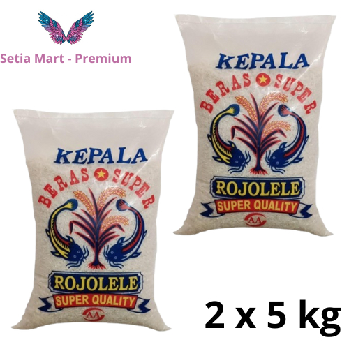 

2 x 5 kg Beras Rojolele Wangi - Putih - Pulen