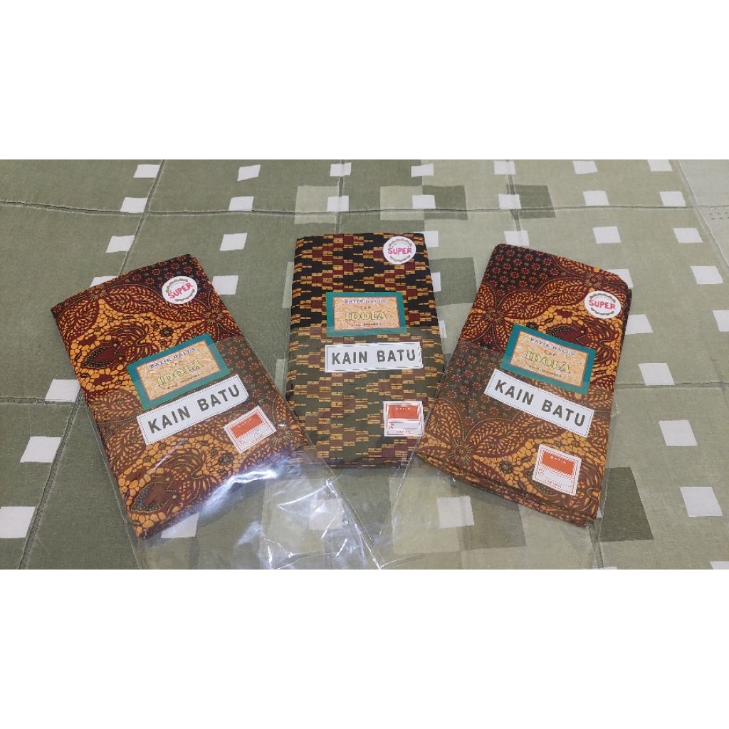 Kain Batik IDOLA SOGAN tipis jarit batik samping kebat main melahirkan