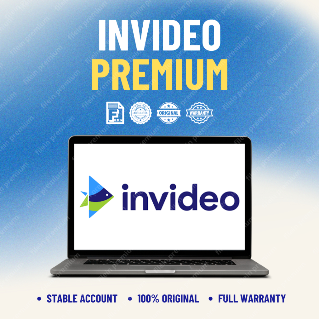 Invideo io Premium Unlimited Download LIFETIME Murah Bergaransi