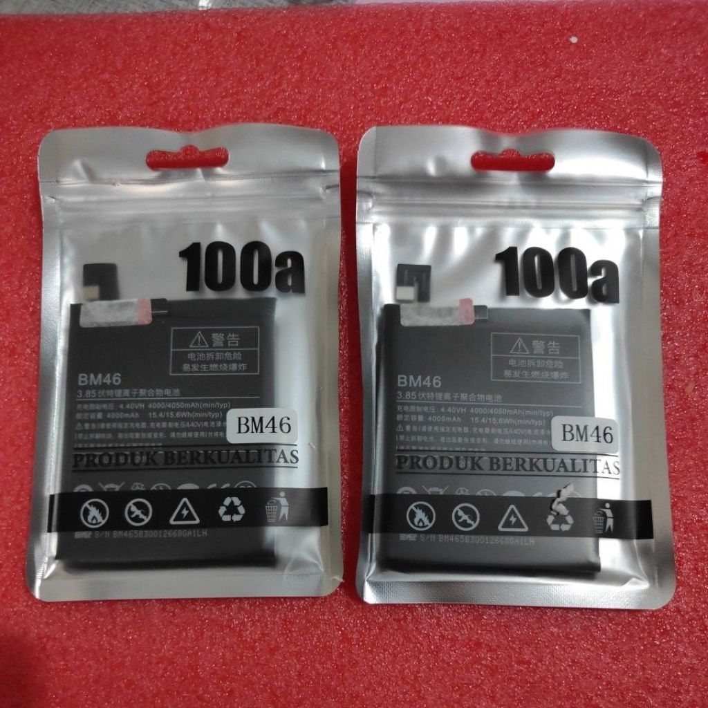 BATRE XIOMI REDMI NOTE 3 BM-46 ORI 100A