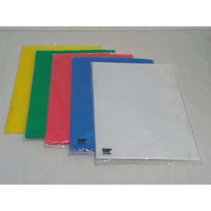 

MAP L CLEAR SLEEVES FOLDER ONE F4
