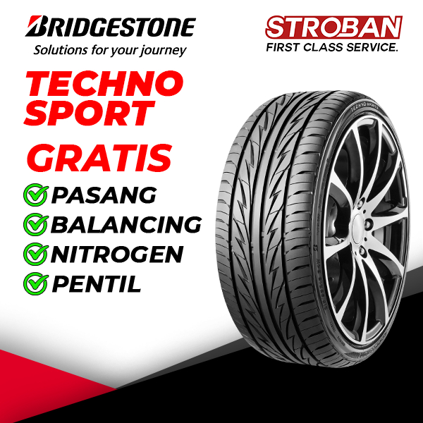 BAN BRIDGESTONE TECHNO SPORT 195/50 R16
