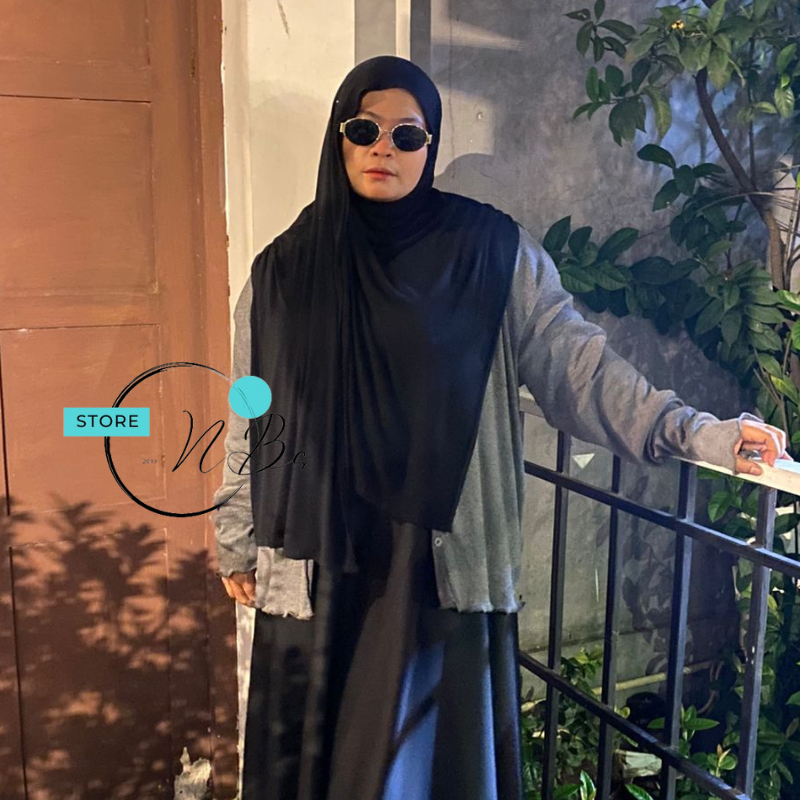 Cardigan Wanita Jumbo Bigsize Lengan Panjang Premium Ld 130