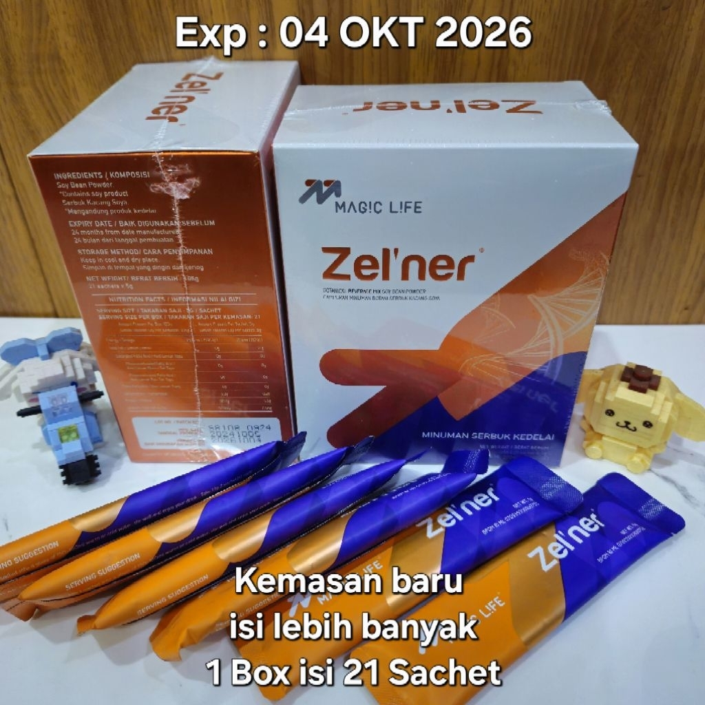 1 Box Magiclife Zelner Oligopeptida Original