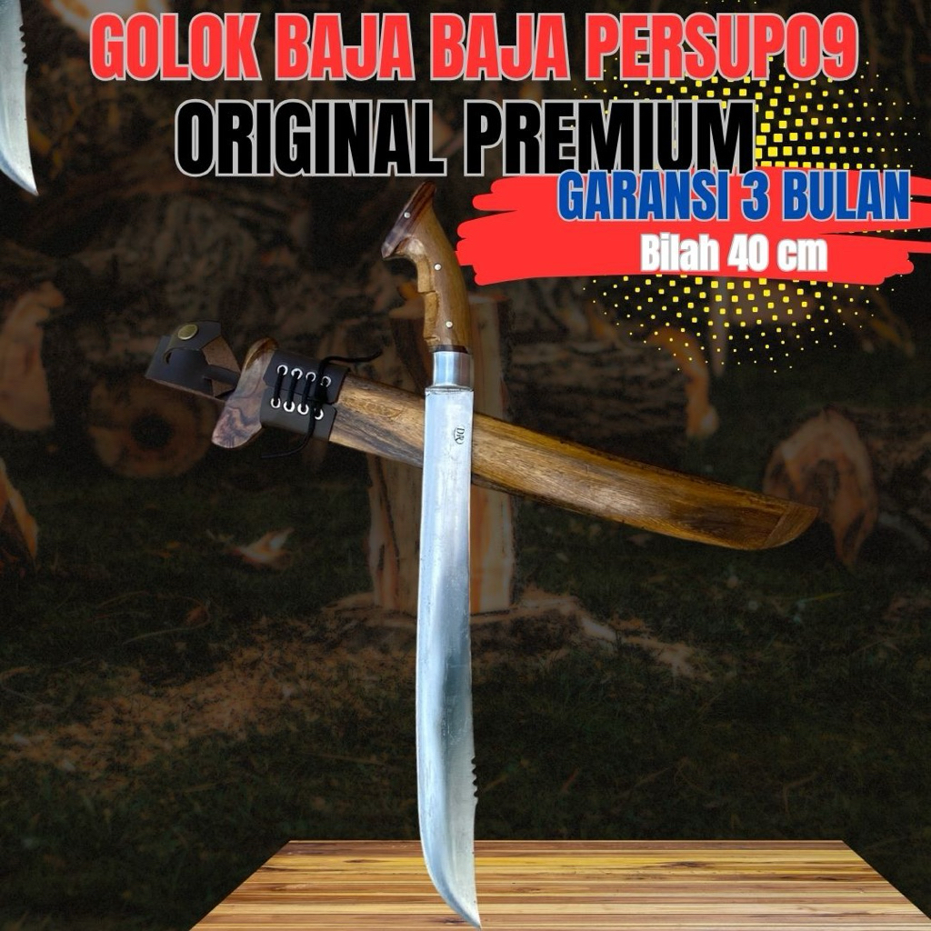 Garansi Baja Asli | Golok Kebun Super Tajam > Pisau Kebun Multifungsi
