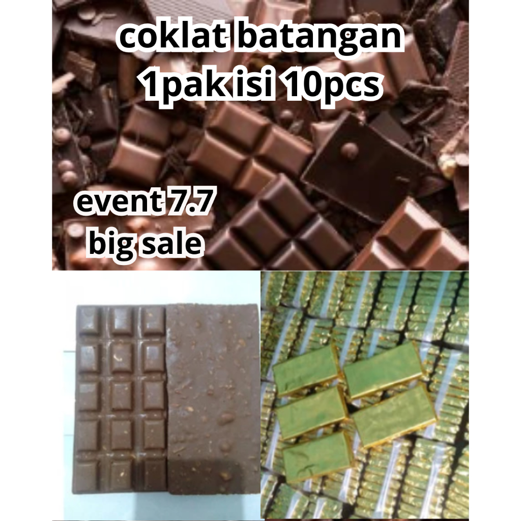 

coklat silverqueen batangan isi 10pcs berat 100gram/ pcs cokelat kiloan mix milk delfi isi kacang mede