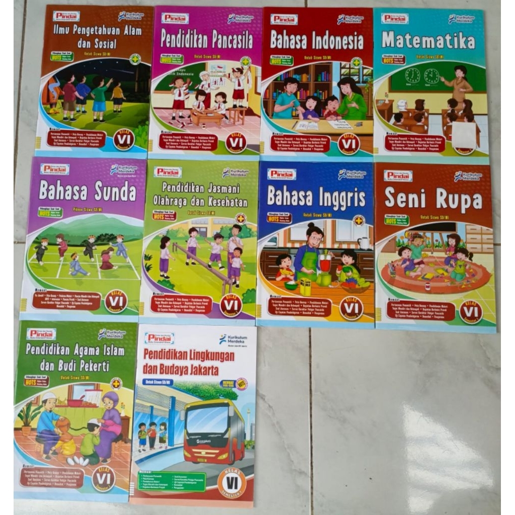 LKS Pindai Kelas 6 Semester 1 dan Semester 2 Kurikulum Merdeka