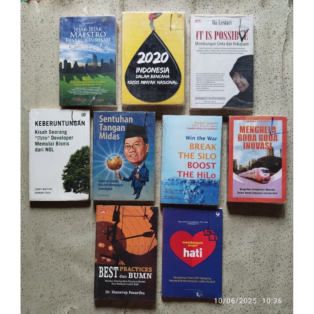 Buku Manajemen - Ekonomi - Bisnis; JEJAK -JEJAK MAESTRO RESTRUKTURISASI, 2020 INDONESIA dalam BENCAN