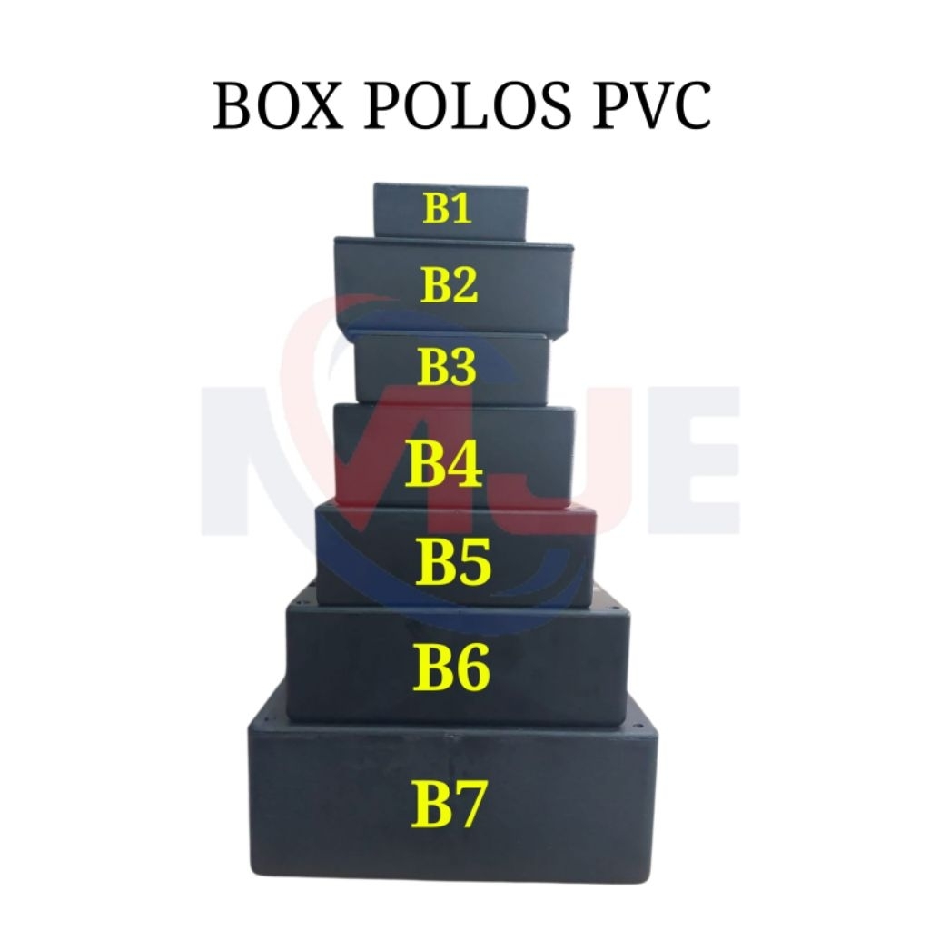 Box Polos PVC Plastik Box Project Multi Fungsi Box X1 X2 X3 X4 X5 X6 B1 B2 B3 B4 B5 B6 B7