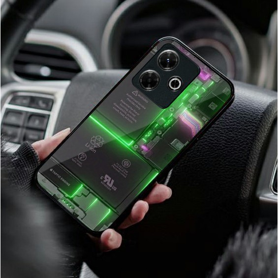 Lovely Case Hp Glass Kaca For Redmi 13X - L398 - Softcase Redmi 13X - Casing Redmi - Softcase Lucu -