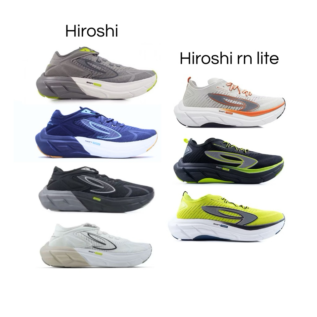 SEPATU LARI NINETEN 910 HIROSHI - 910 NINETEN HIROSHI RN LITE ORIGINAL