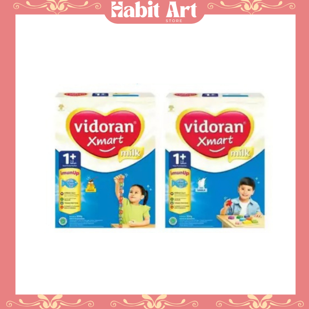 

Vidoran Xmart 1+ Imun Up Susu Bubuk Formula Isi 925 Gram