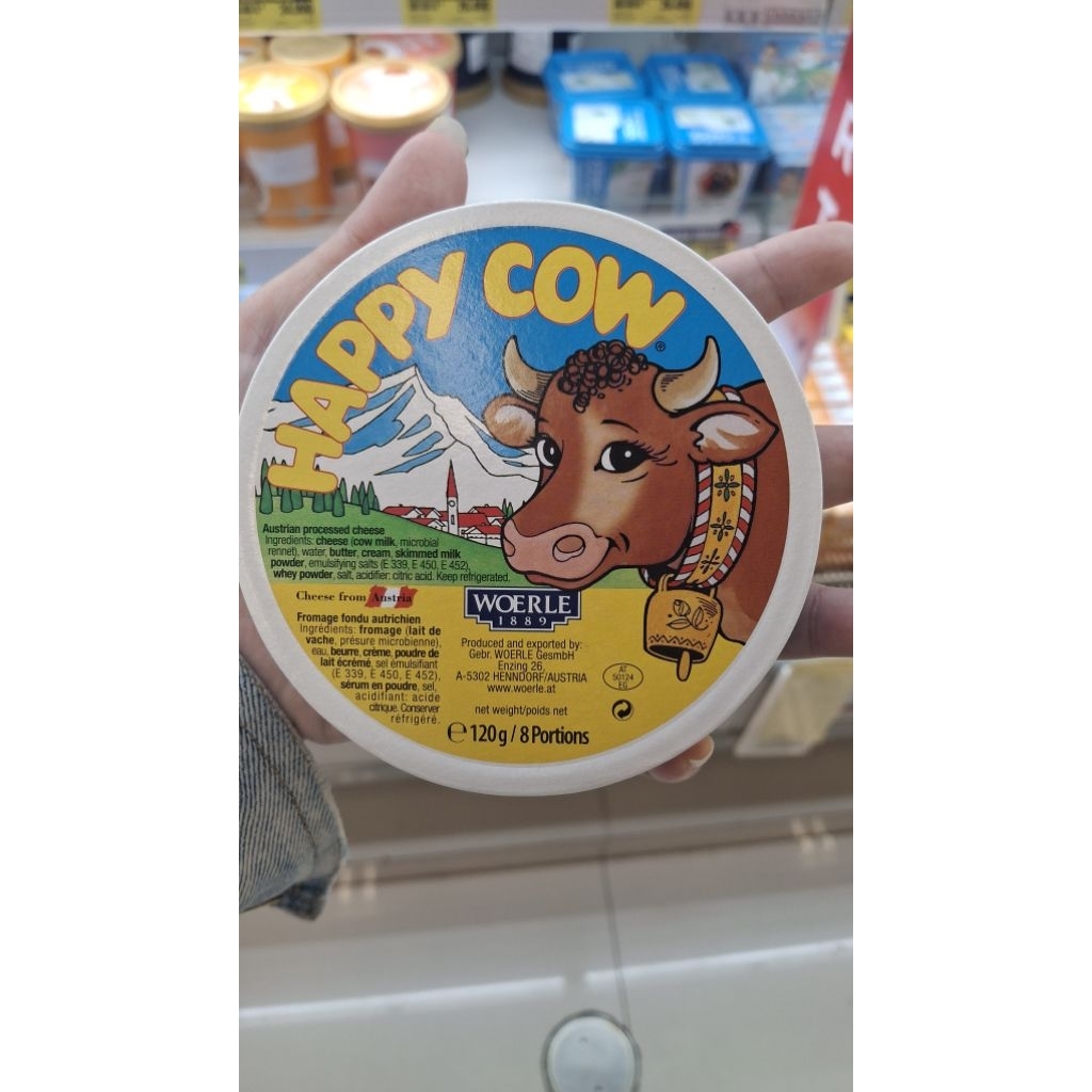 

happy cow cheese austria / keju austria