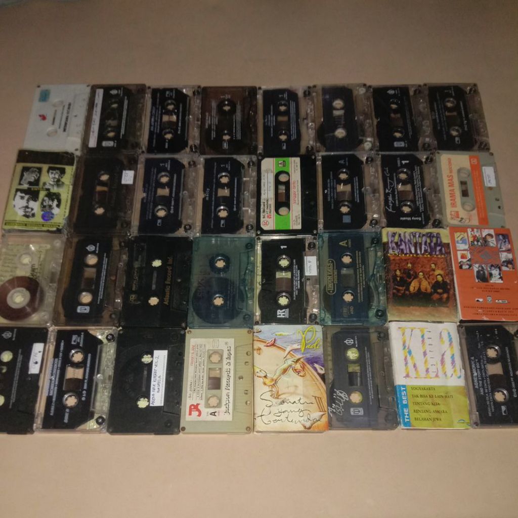 Kaset Pita Indonesia TANPA COVER Murah Meriah Jilid 3