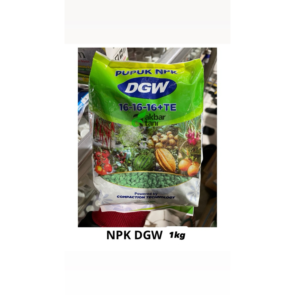 pupuk npk dgw kemasan 1kg npk pupuk pertumbuhan npk 161616 dgw