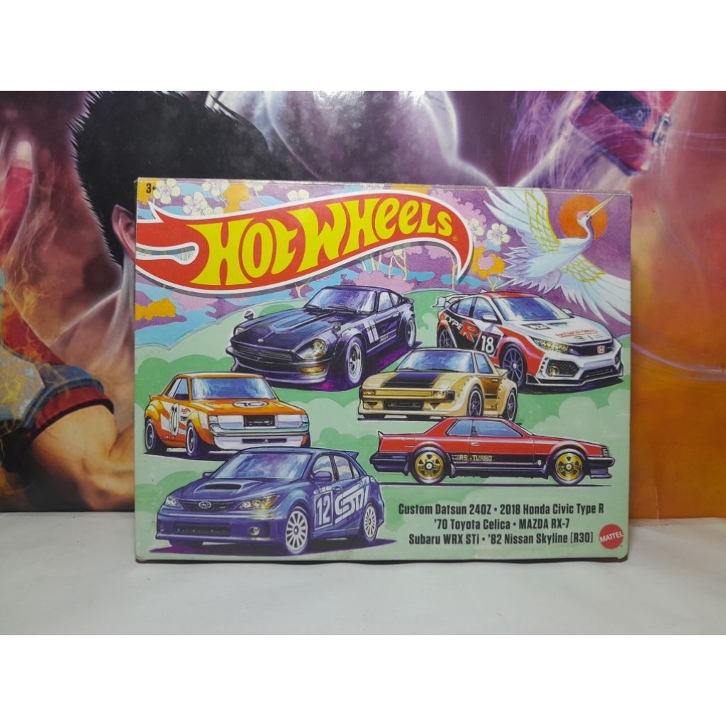 hotwheels jdm bib
