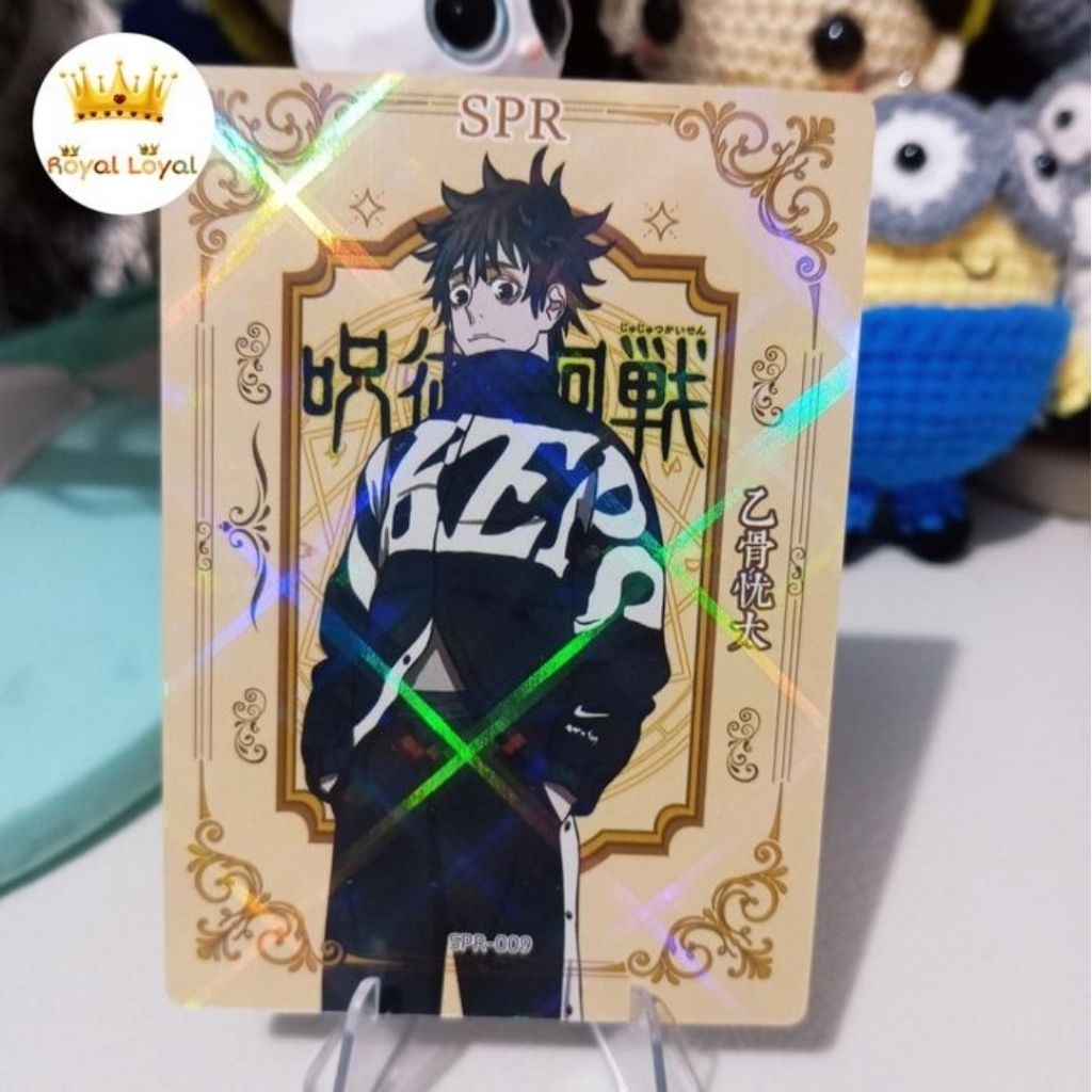 Yuta Okkotsu Kartu Tebal SPR CCG TCG Fans Card Jujutsu Kaisen Collection Card - (SPR-009)