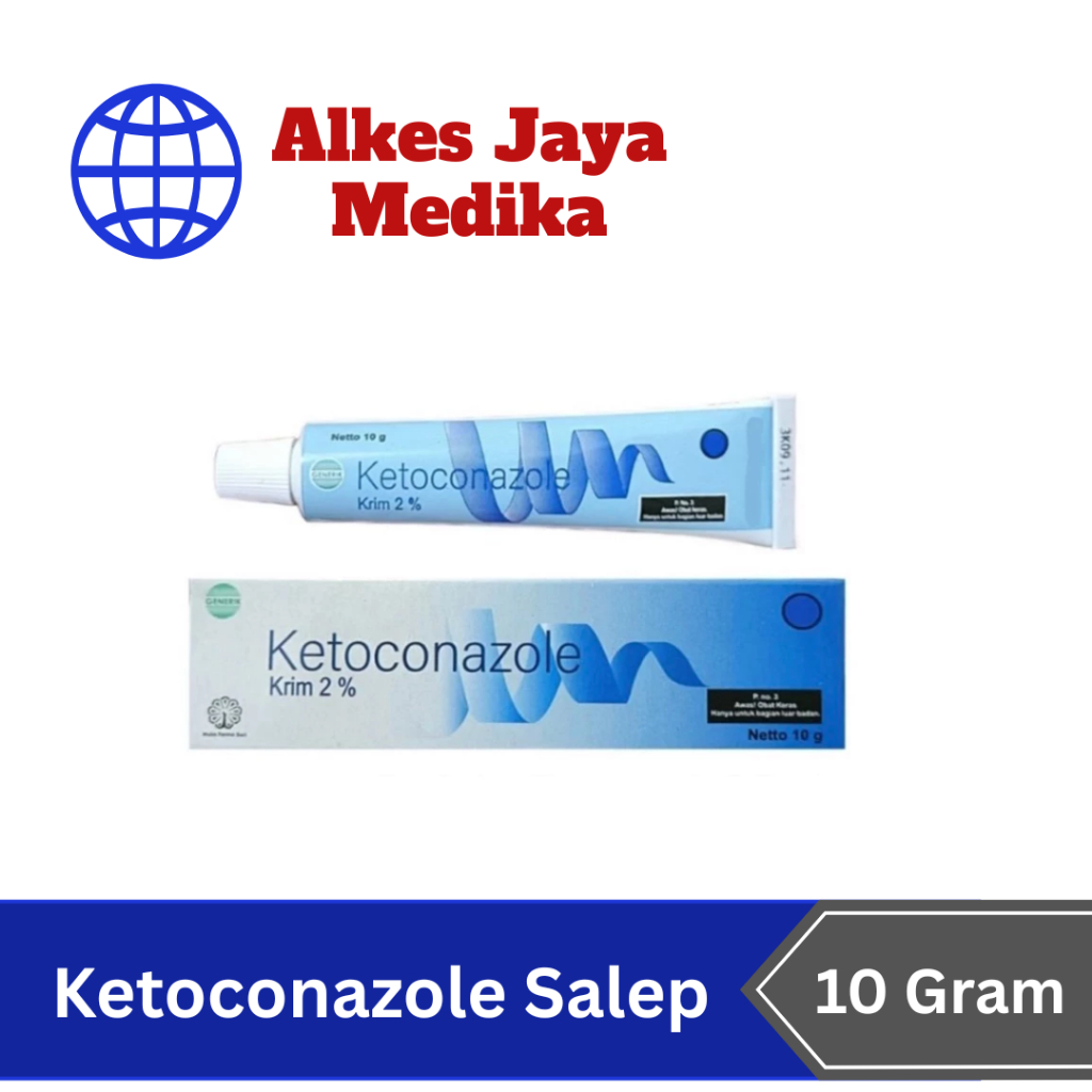 KETOCONAZOLE SALEP 10 gram - salep gatal jamur