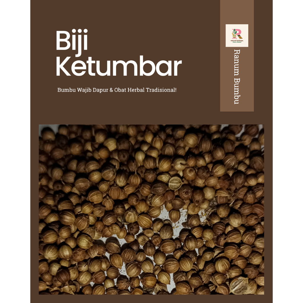 

Biji Ketumbar Murni Bumbu Dapur 1 Kg