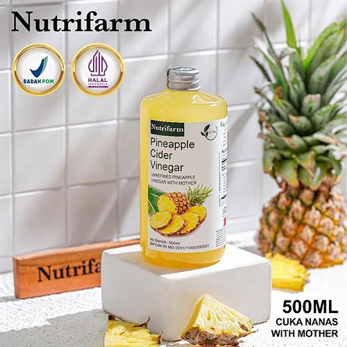 

Cuka Nanas Nutrifarm 500 ml with mother / Cuka Nanas