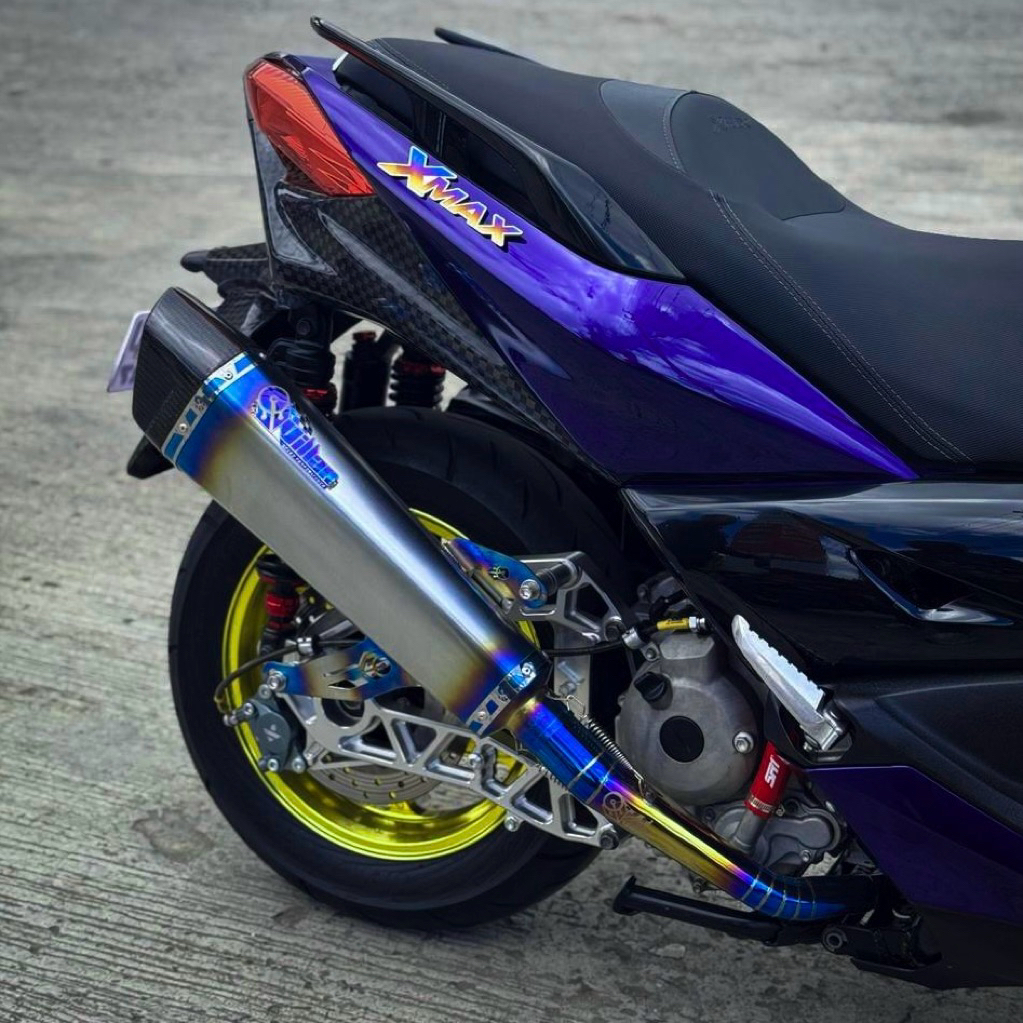 knalpot VILLAN JR1 stainless PNP XMAX knalpot original villan