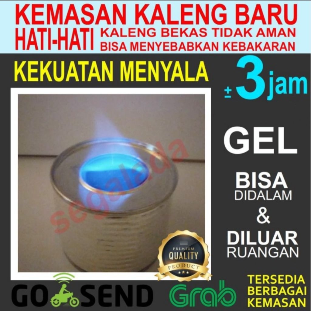 Sterno Gel Kaleng Spritus Gel Pemanas Indoor Outdoor Kompor Pxton
