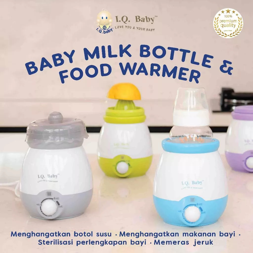 IQ BABY 4 IN 1 BABY BOTTLE & WARMER WITH JUICER | IQ 906 | SBP