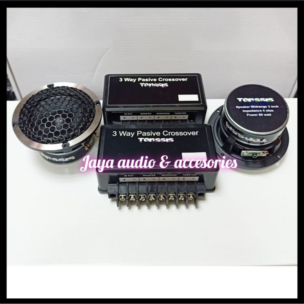 Speaker Midrange 3inch Tenssis Plus Crossover 3way