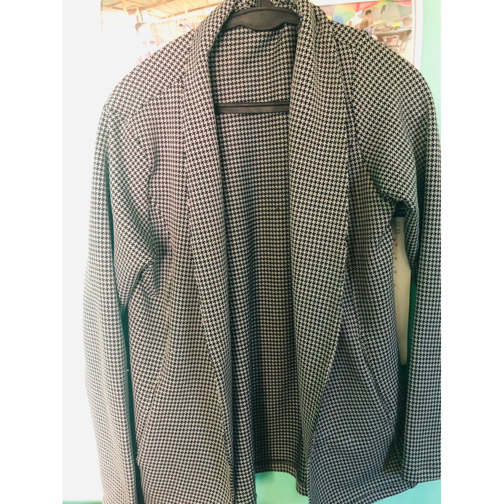 Blazer Houndstooth Stretch PRELOVED