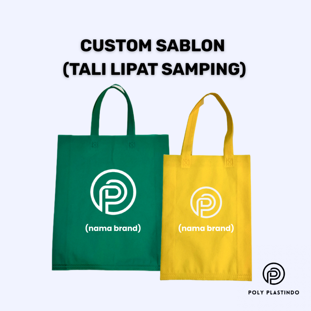 

Goodie Bag Tas Belanja Tas Spunbond CUSTOM Handle Tali Tas Suvenir SABLON + TAS