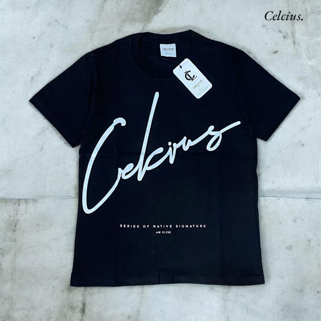 Baju Kaos Celcius Premium-Import//Baju Kaos Celcius//Baju Kaos Pria//Baju Kaos Branded//Baju Kaos Pr