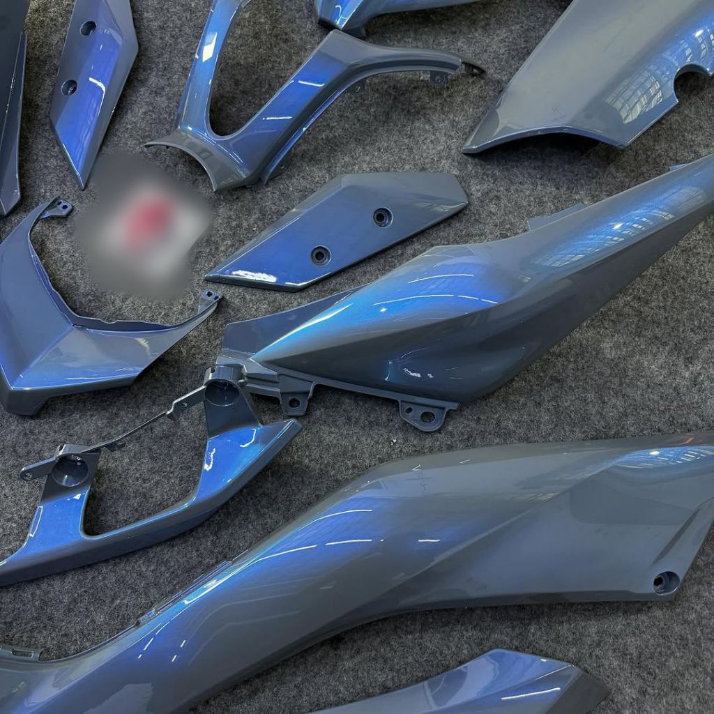 cat motor warna NARDO GREY MUTIARA BIRU/NARDO GREY EFFEK BIRU cat motor/mobil berkualitas